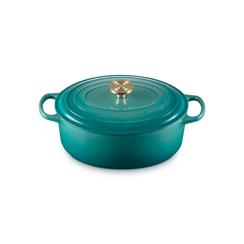 Le Creuset Signtature Cast Iron Oval Casserole 29cm image number 7